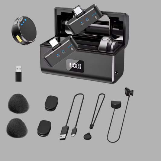 MICROICON™ - Ultimate Mini Microphone with Noise Cancellation