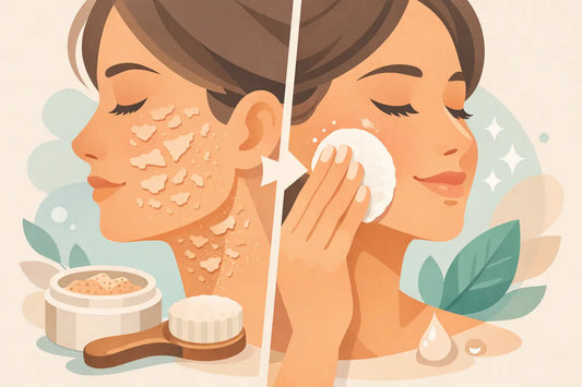 How to Remove Dead Skin Gently